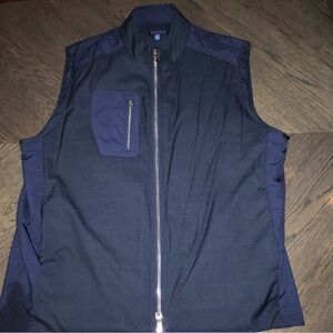 Peter Millar Men's Golf  Navy Blue Vest